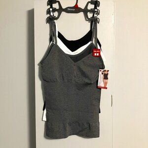 NWOT Skinnygirl 3 Pack of Seamless Smoothing and Shaping Camis Size L